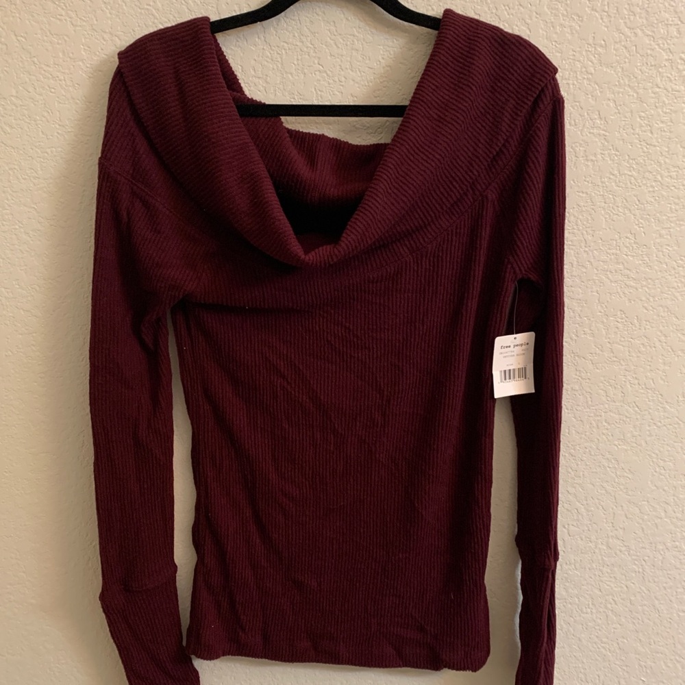 Free People off the shoulder sweater